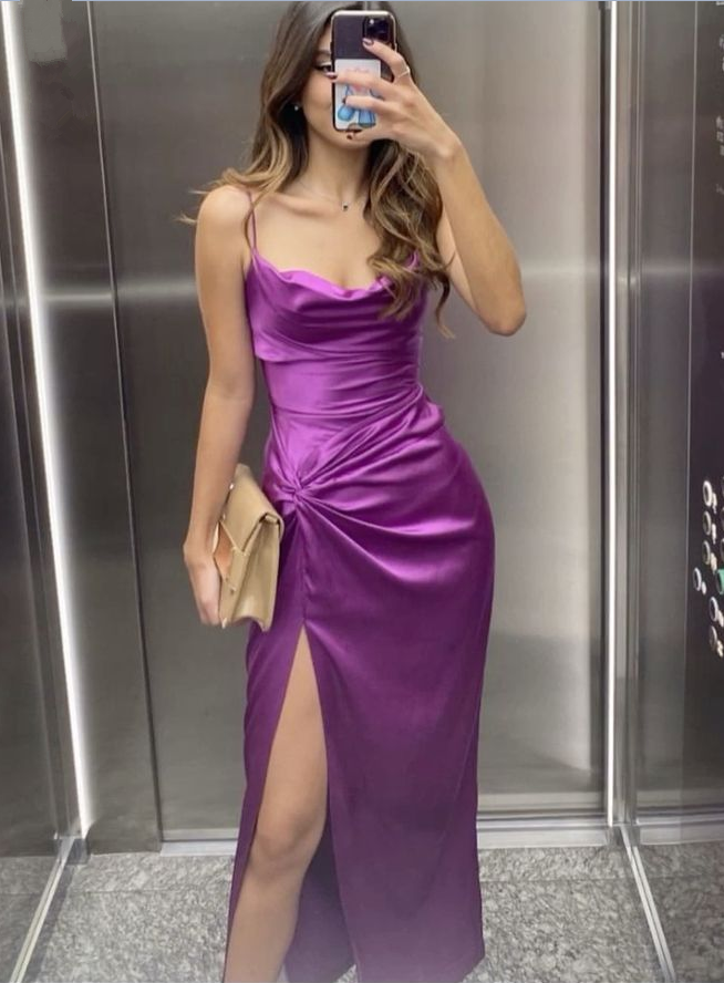 Sexy Sleeveless Slit Long Prom Dress Party Dress Evening Dress cg25196