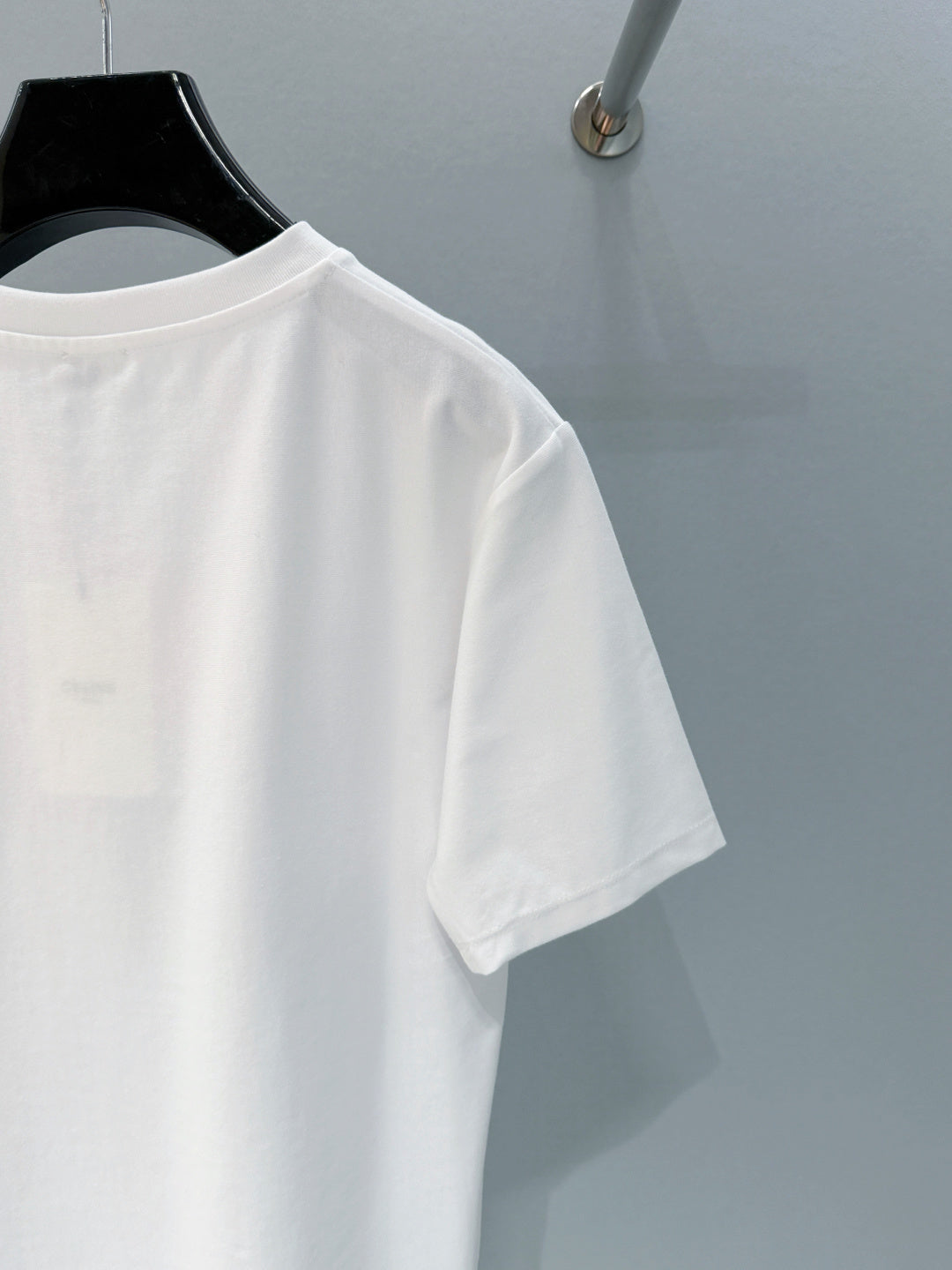 Celine 26SS Letter Print Short-Sleeve T-Shirt White in Cotton 940037