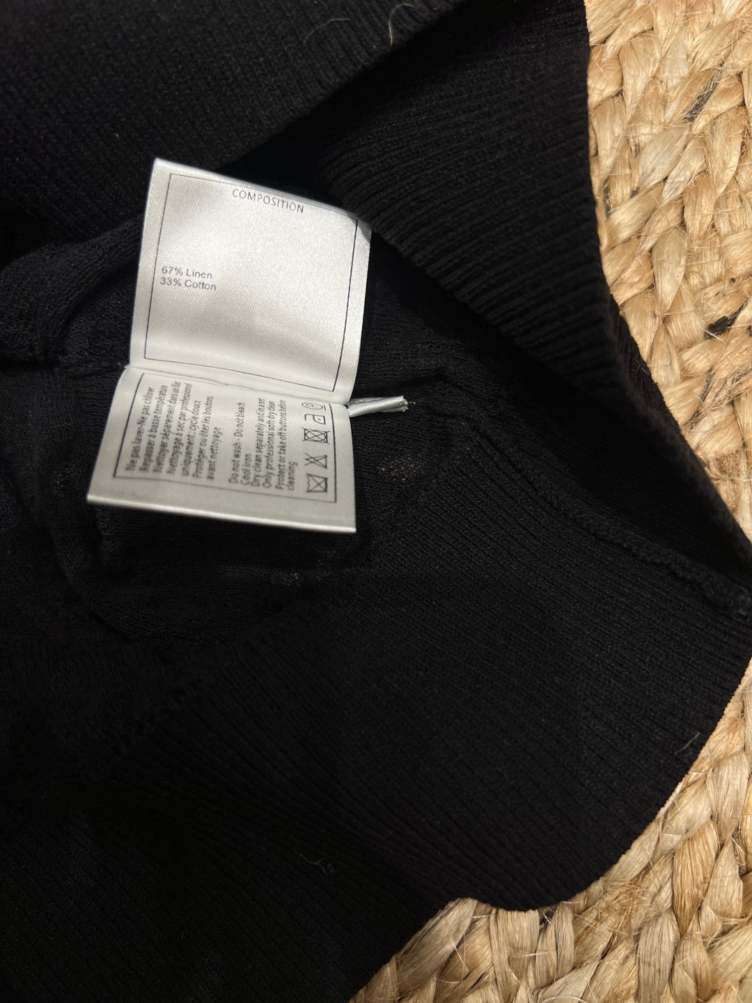 Chanel 26SS Classic Polo in Linen 161785