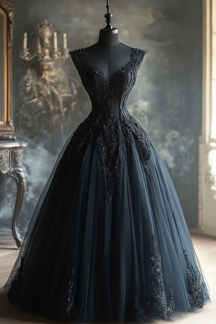 A Line Tulle Long Prom Dresses Charming Evening Dress cg25366