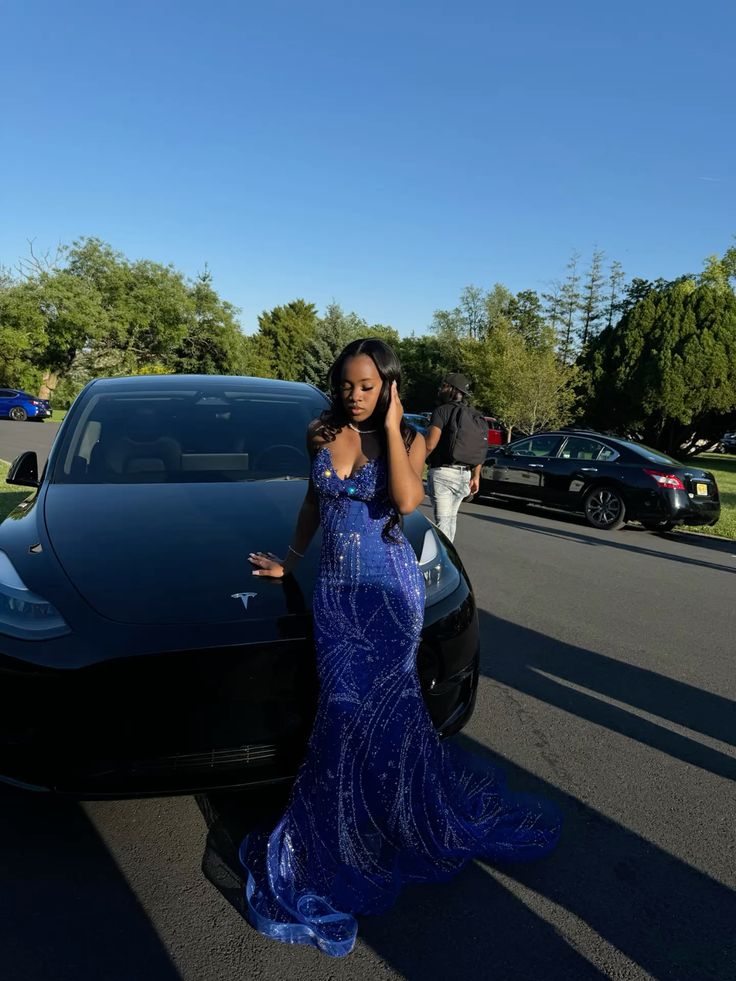 Royal Blue Mermaid Long Prom Party Dresses Formal Evening Dress cg25883