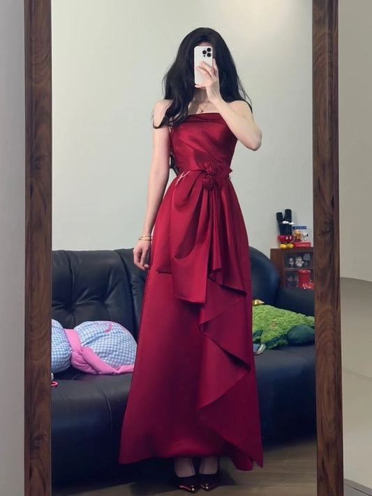 Red Prom Dresses, Long Evening Dress Formal Dress cg25968