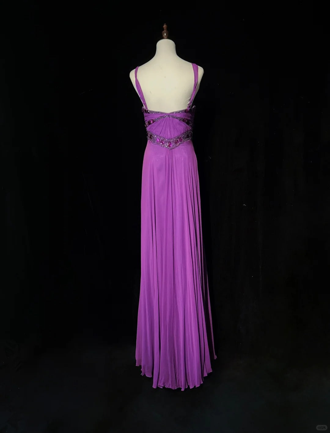 Purple Formal Dress Vintage Long Party Dress Evening Dress Prom Dresses cg25715