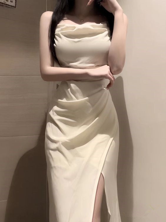Elegant Ivory Prom Dress Formal Evening Dress cg25114