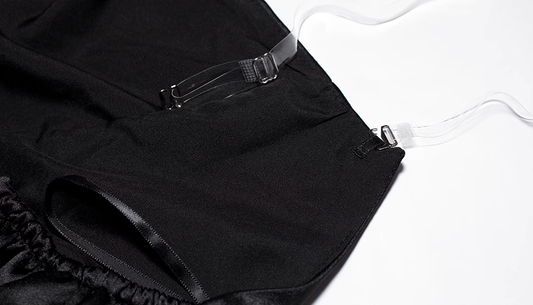 Small dress black dress tube top short skirt irregular cake skirt tutu skirt R0005