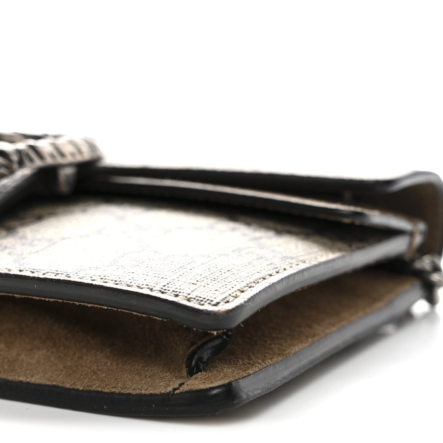 GG Supreme Monogram Super Mini Dionysus Shoulder Bag Taupe