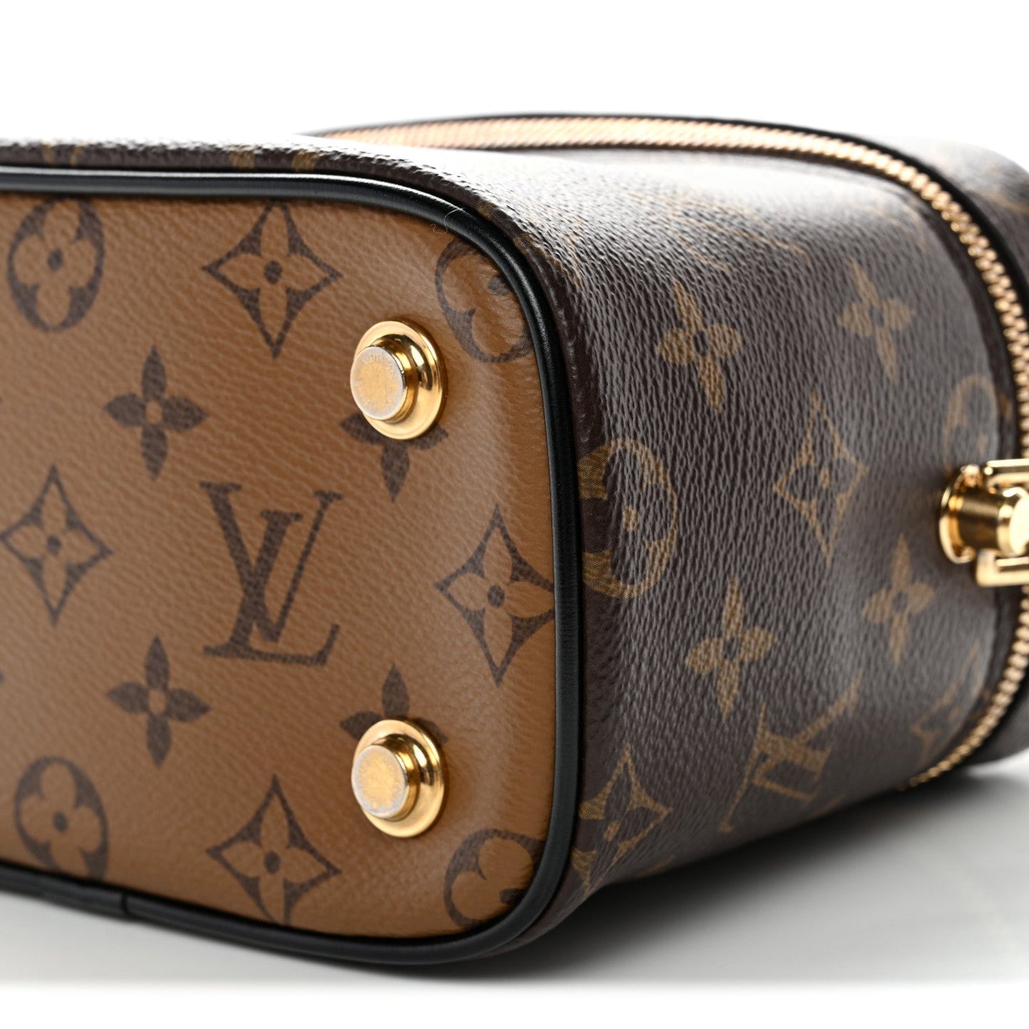 Reverse Monogram Vanity Chain Pouch