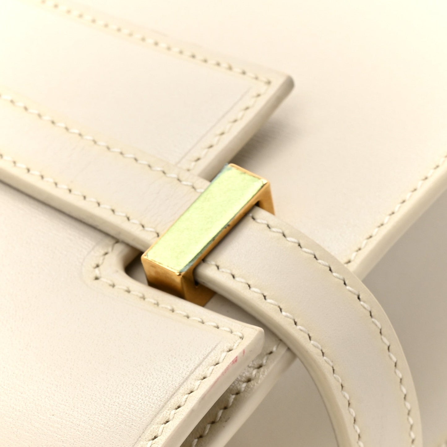 Smooth Calfskin Manhattan Shoulder Bag Crema Soft