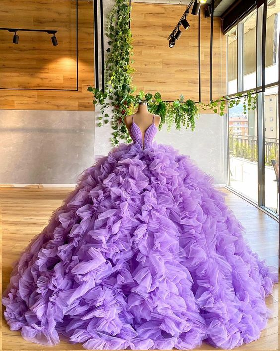 Ball Gown Purple Prom Dress, Graduation Party Dresses, Prom Dresses For Teens cg24849