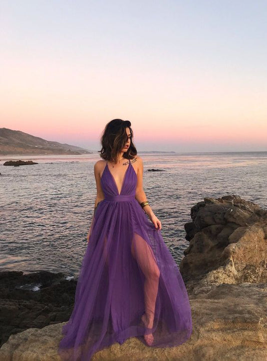 Purple prom dresses for women party sexy evening dresses Prom Dress cg24968