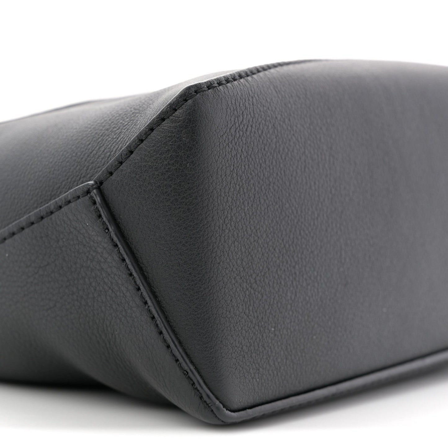 Calfskin Mini Puzzle Bag Black