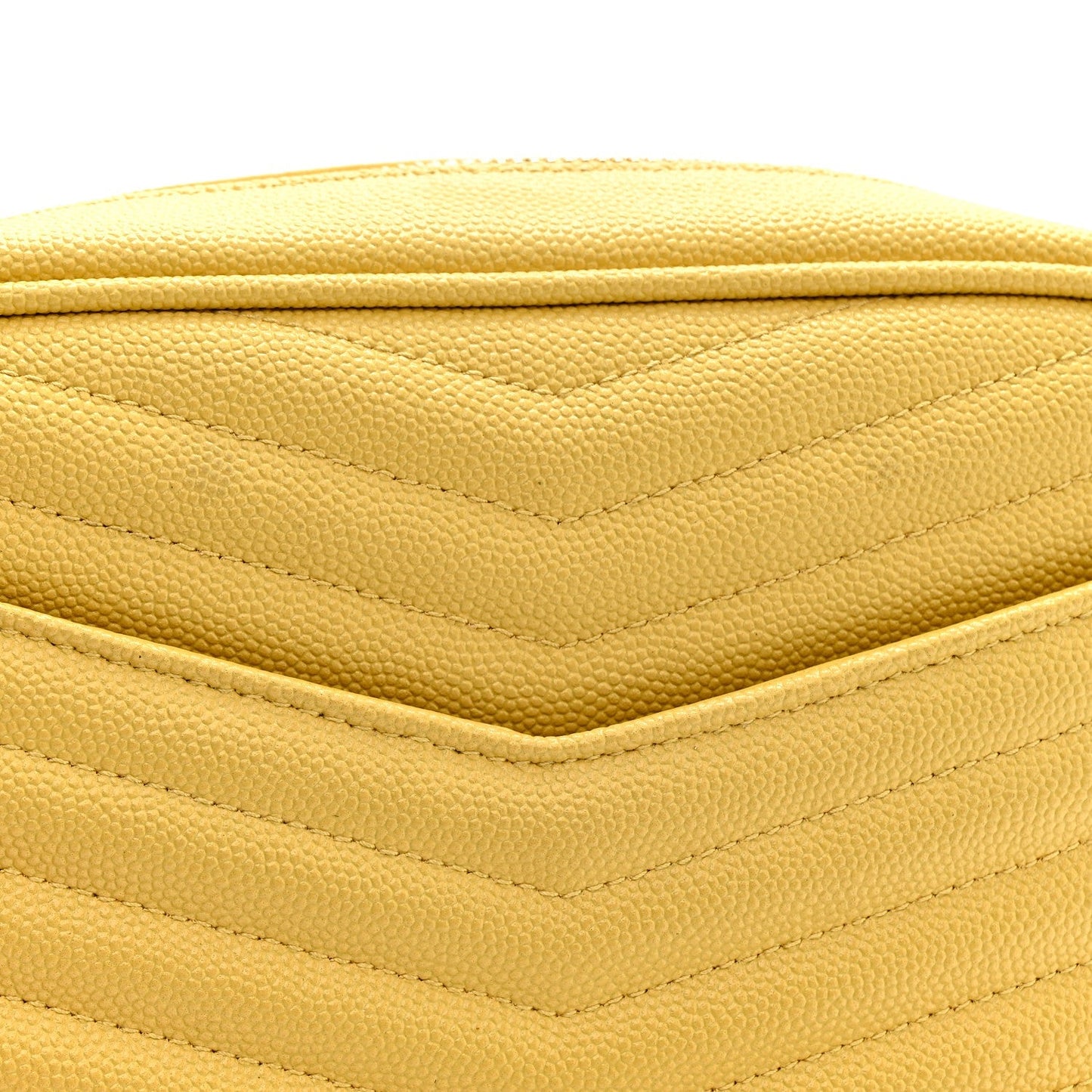Grain De Poudre Matelasse Monogram Mini Lou Camera Bag Sunflower