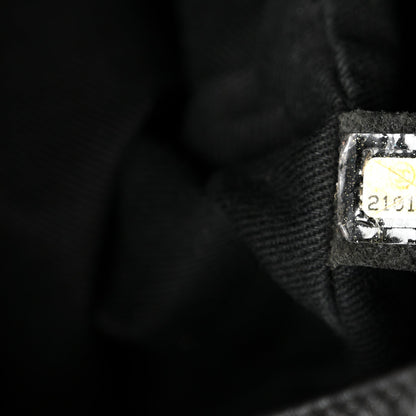 Calfskin CC Pocket Tote Black