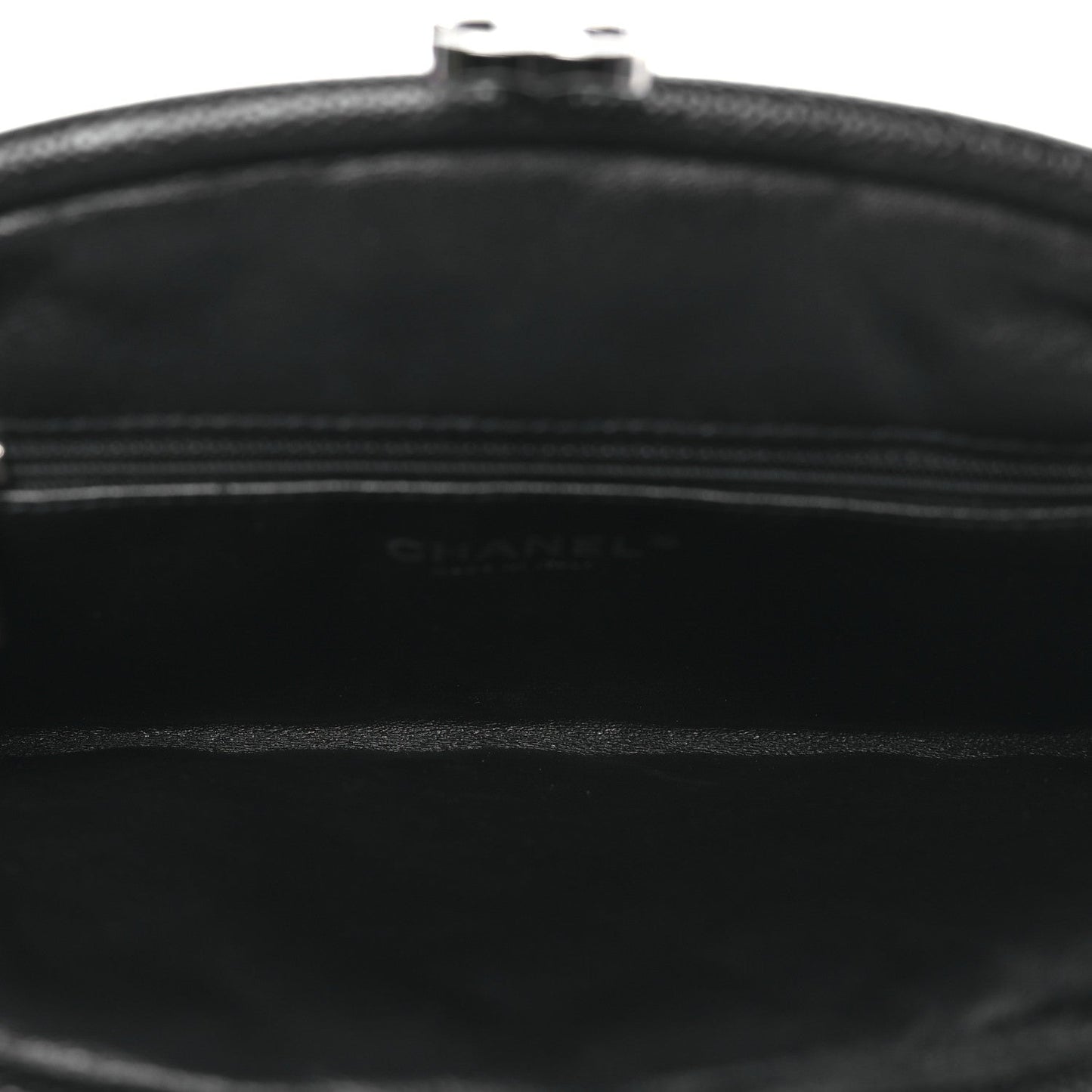 Caviar Quilted Timeless Clutch Black