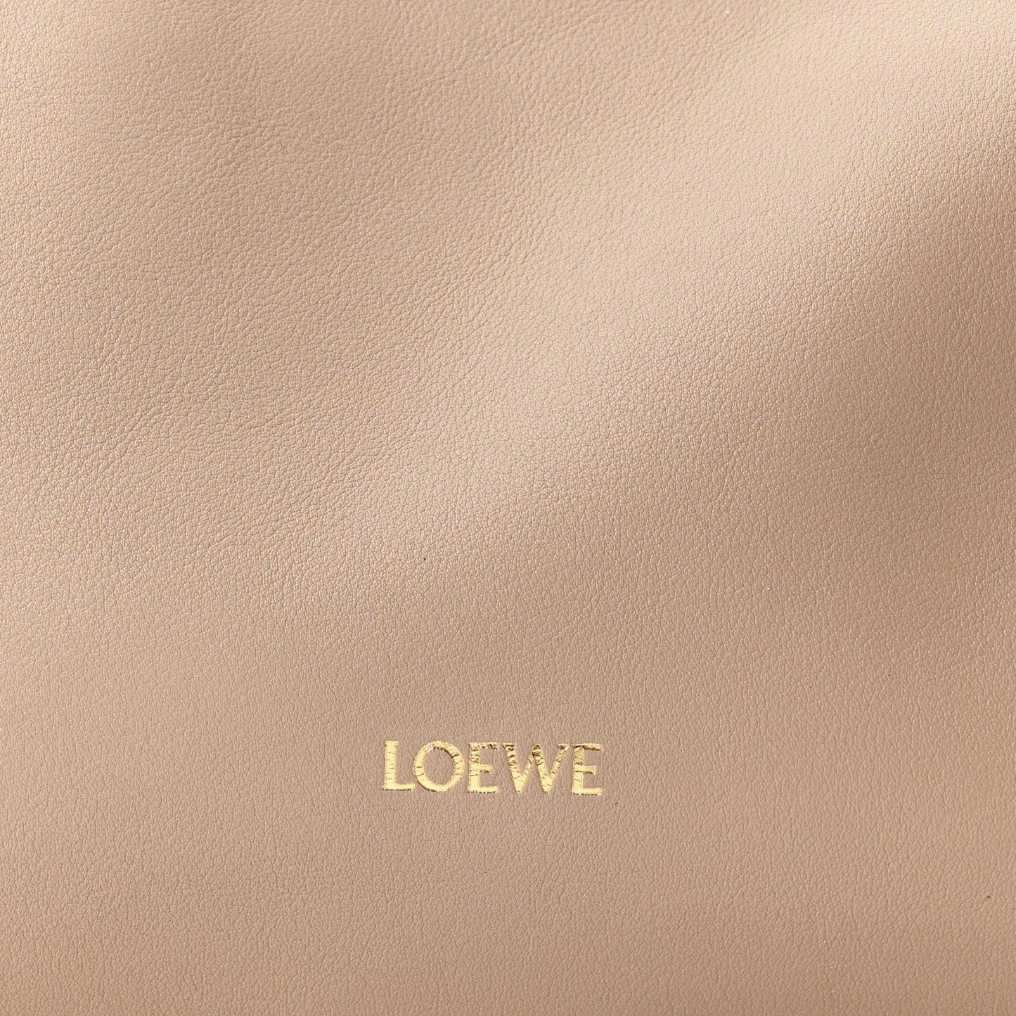 Nappa Calfskin Medium Flamenco Knot Clutch Sand