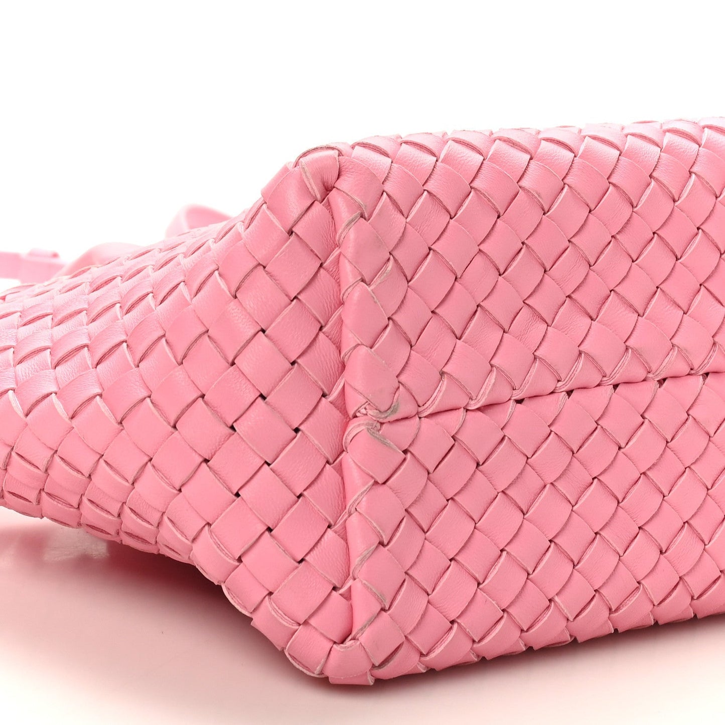 Nappa Intrecciato Mini Cabat Ribbon