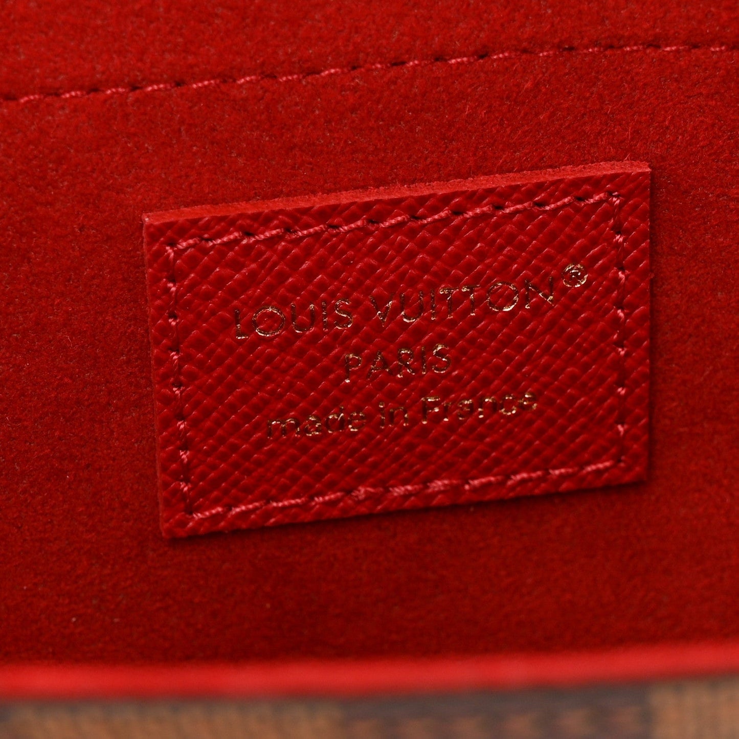 Damier Ebene Pochette Felicie Chain Wallet