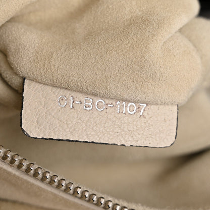Canyon Grained Lambskin Large Lady Dior Off White