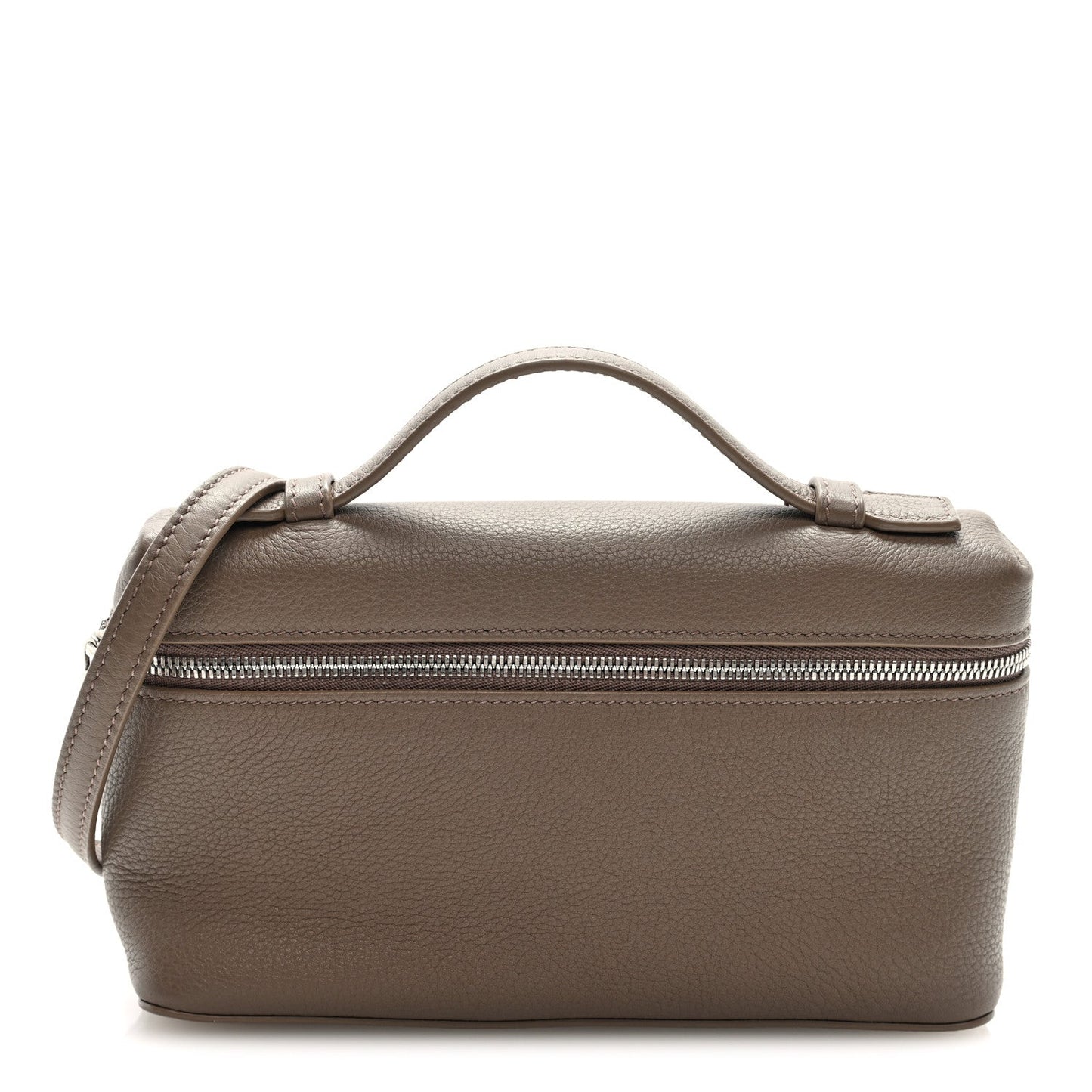 Grained Calfskin L19 Extra Pocket Pouch Warm Mastic