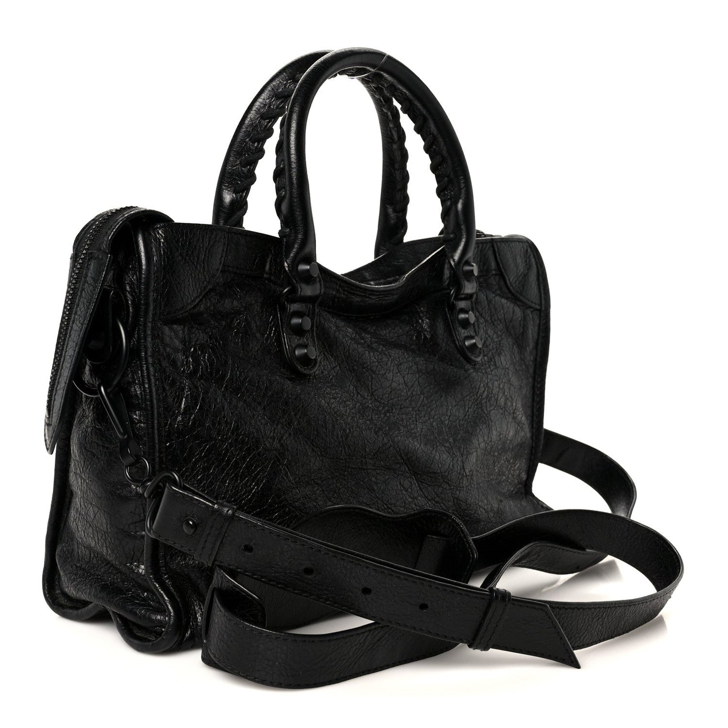 Agneau Arena Classic Black Hardware S City Black