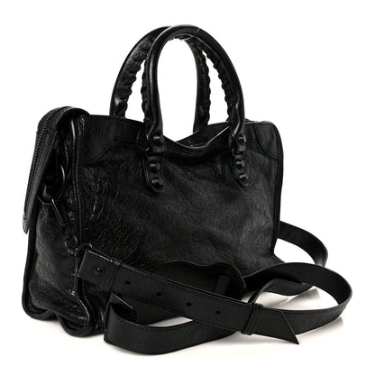 Agneau Arena Classic Black Hardware S City Black