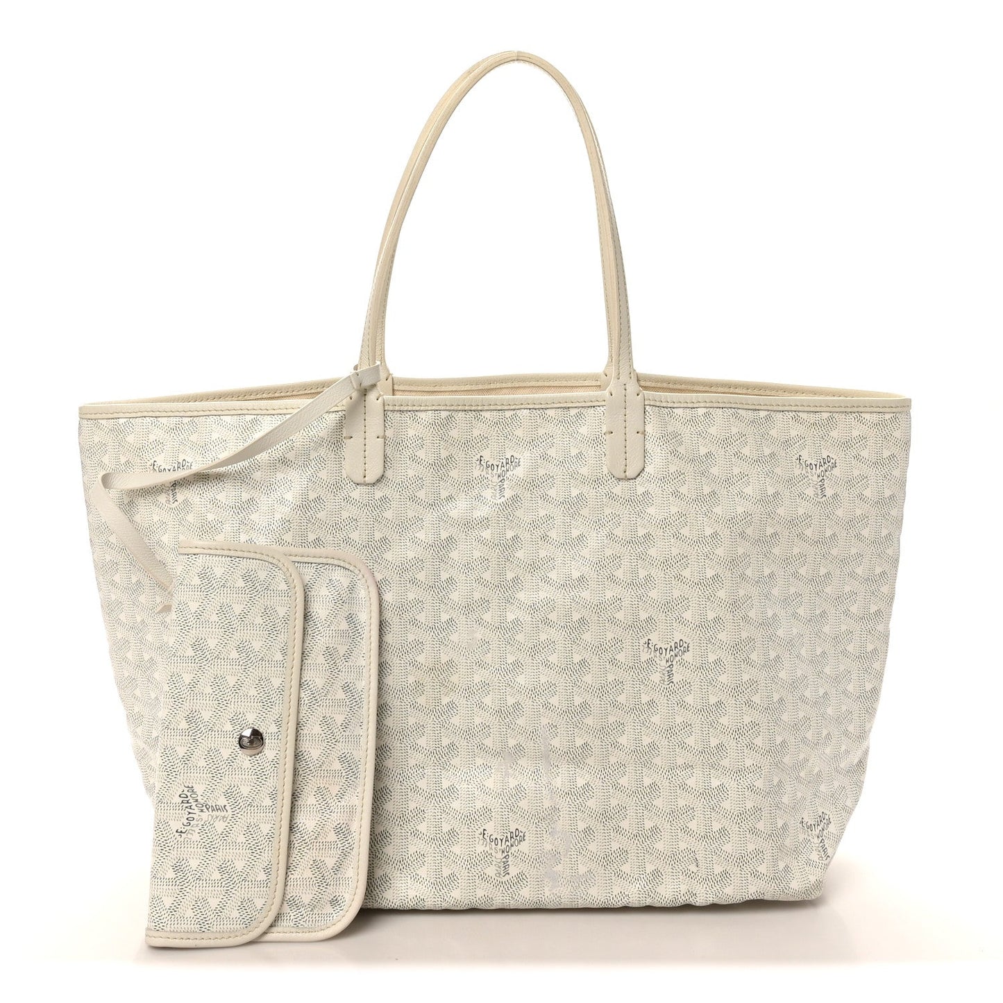 Goyardine Saint Louis PM White