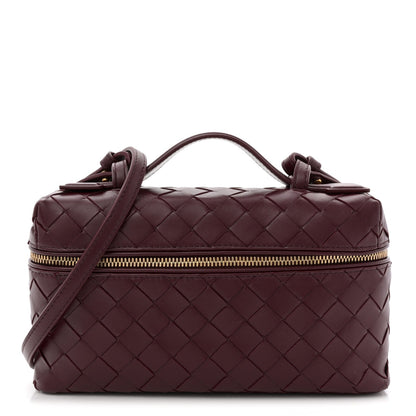 Nappa Intrecciato Bang Bang Vanity Case Barolo