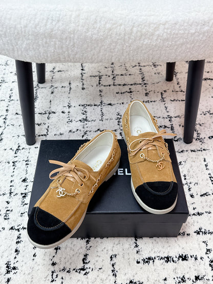 CC Cruise 25/26 Moccasins Black Brown Suede