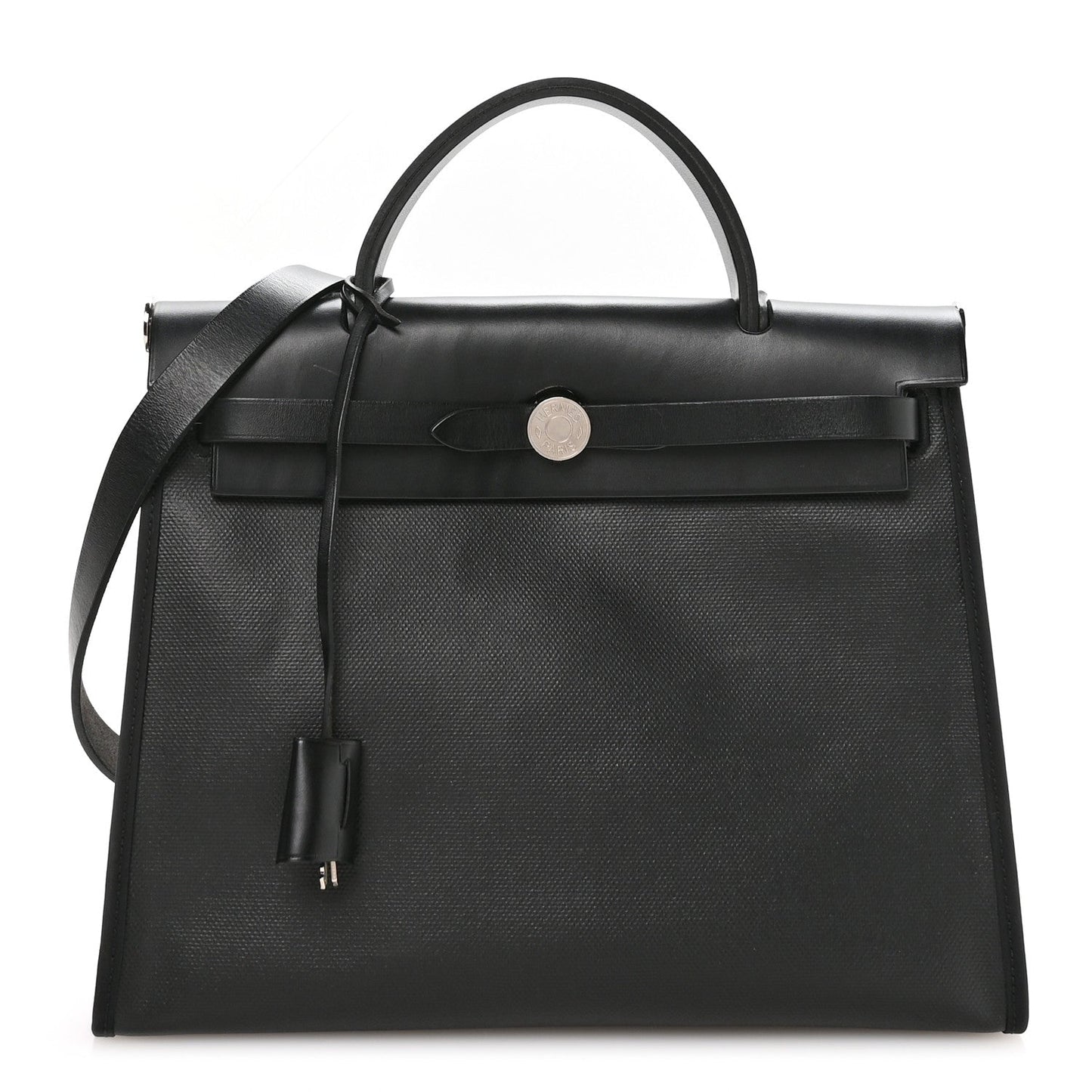 Toile H Berline Vache Hunter Herbag Zip PM 31 Black Ecru