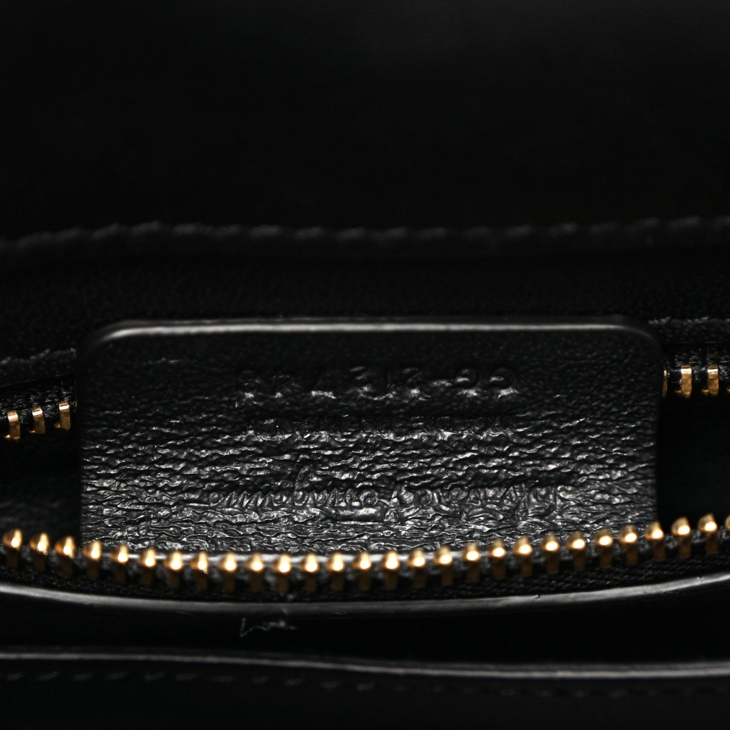Calfskin Aura Shoulder Bag Black