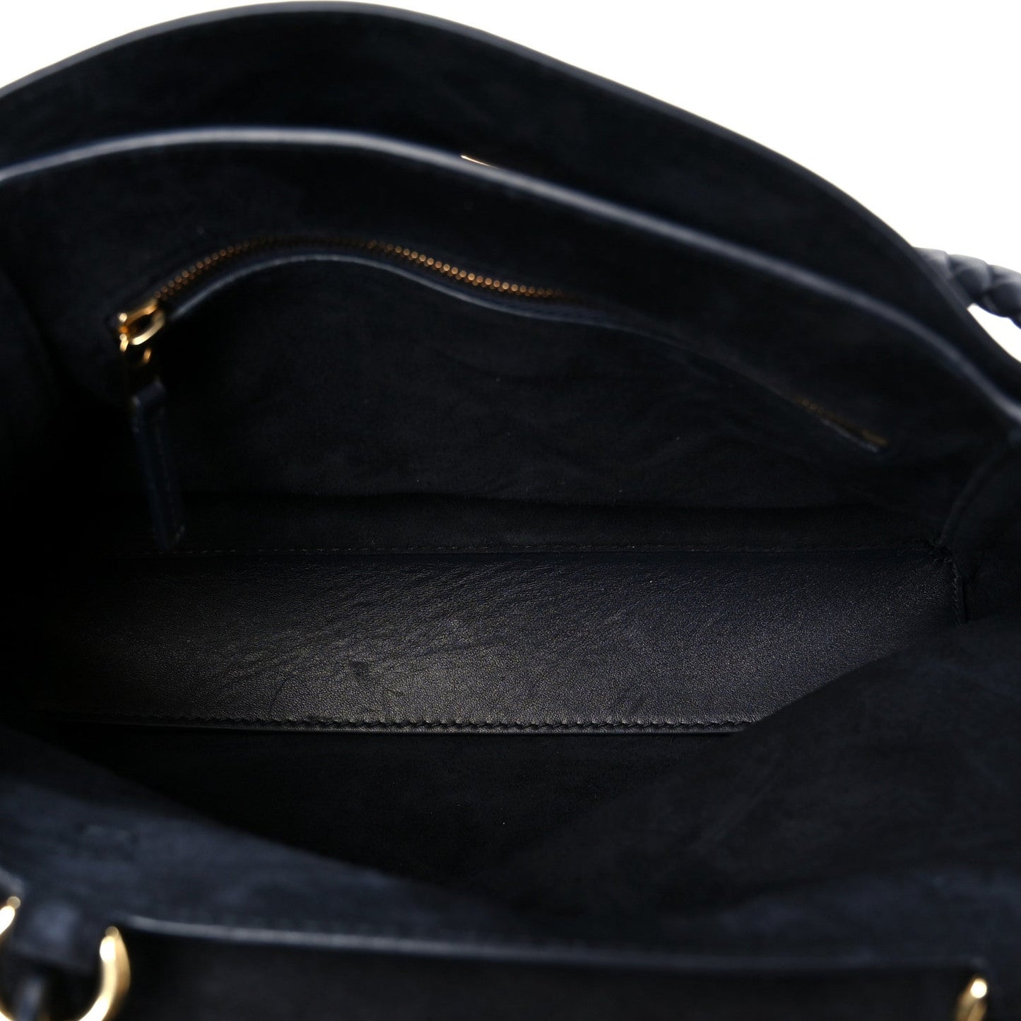 Silky Calfskin Small Ciao Ciao Black