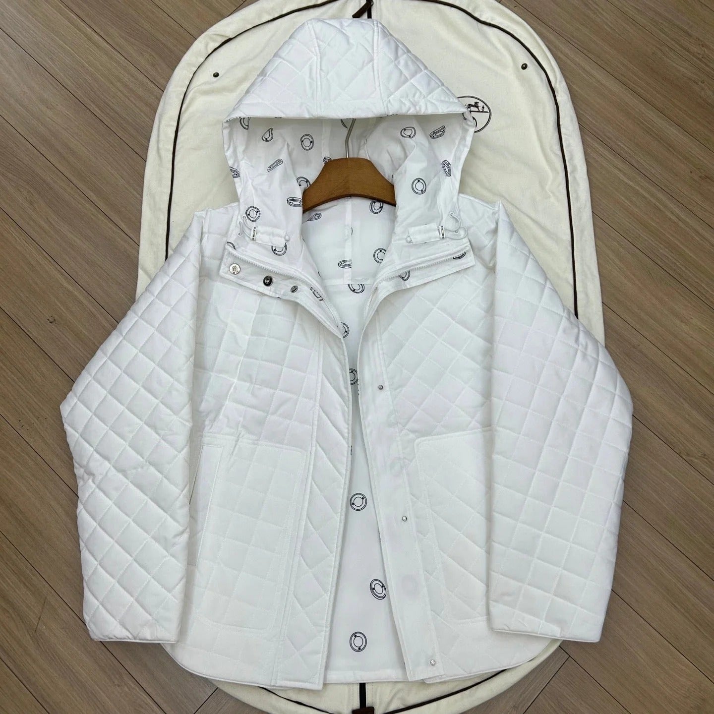 HERMES 25S REVERSIBLE JACKET 077