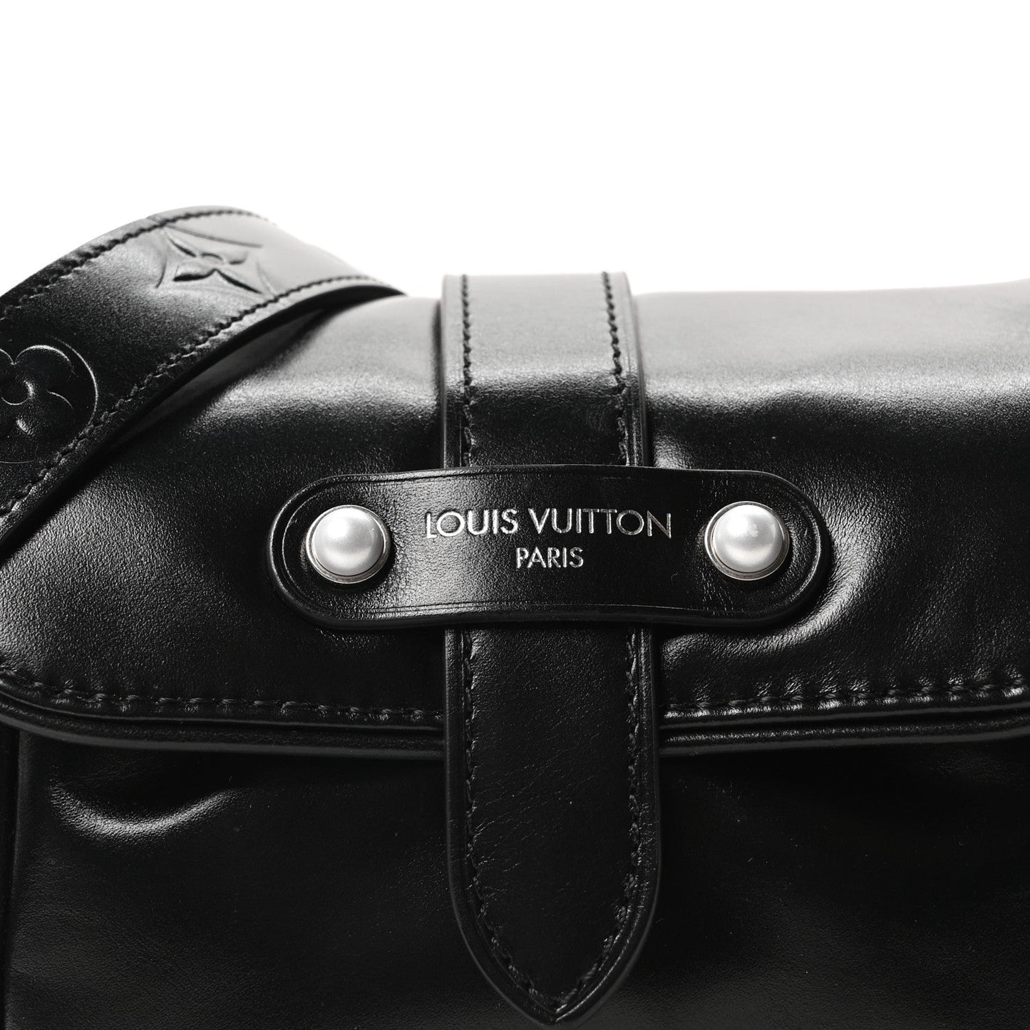 Calfskin Cargo Wearable Wallet Black