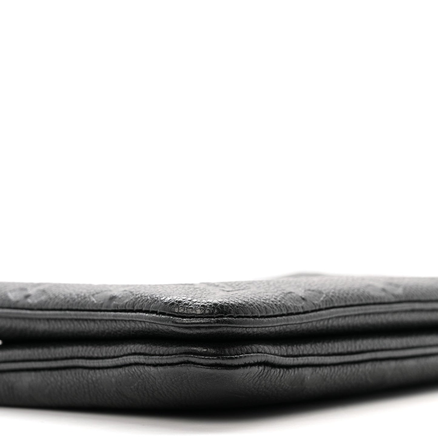 Empreinte Double Zip Pochette Black