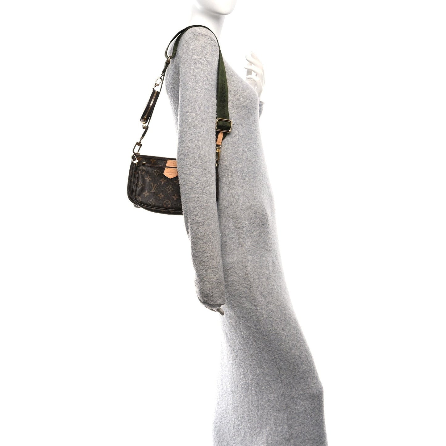 Monogram Multi Pochette Accessories Kaki
