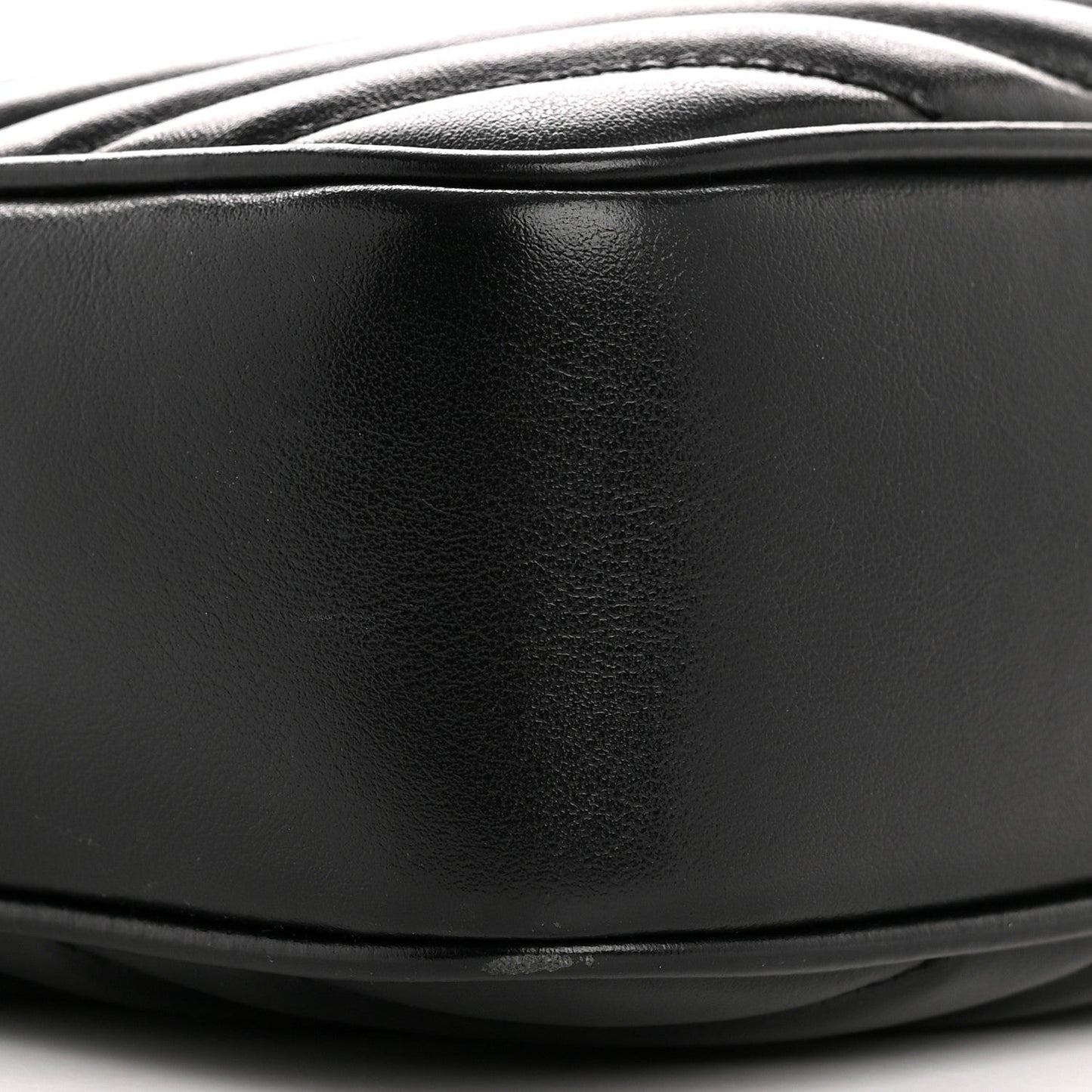 Calfskin Matelasse Monogram Monochrome Lou Camera Bag Black