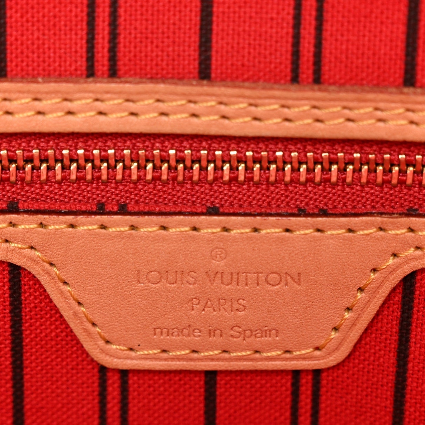 Monogram Neo Neverfull MM Cherry