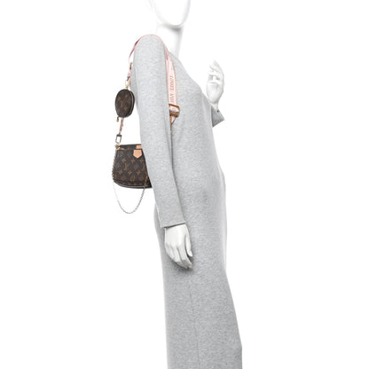 Monogram Multi Pochette Accessories Rose Clair