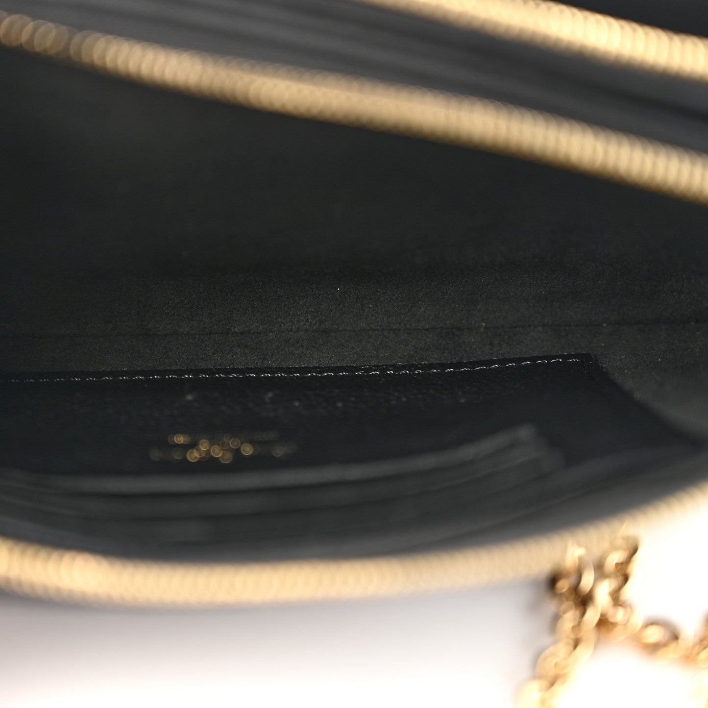 Empreinte Double Zip Pochette Black