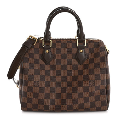 Damier Ebene Speedy Bandouliere 25