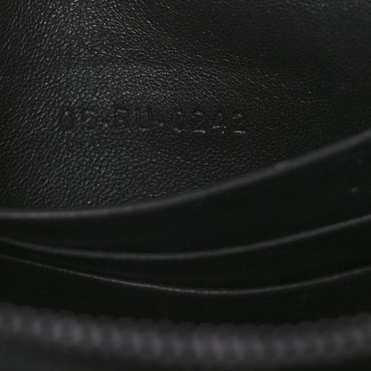 Calfskin Macrocannage Mini Caro Bag Black