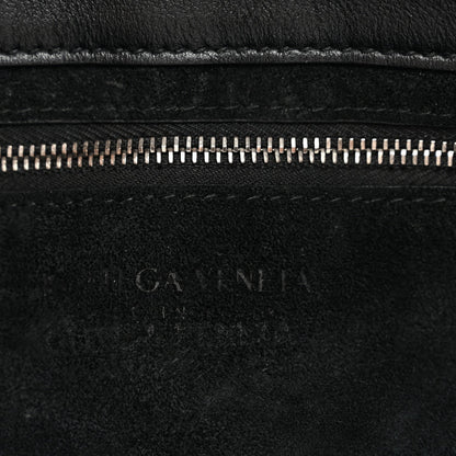 Calfskin Intrecciato Virgule Black