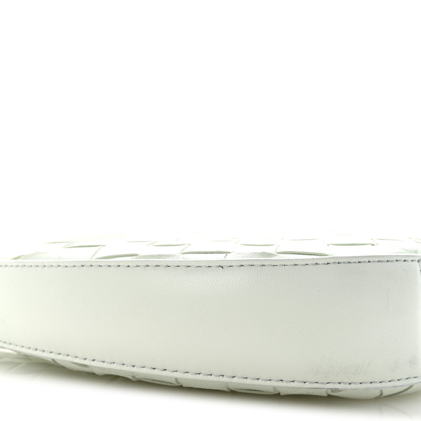 Nappa Intrecciato Small Drop Shoulder Bag Glacier