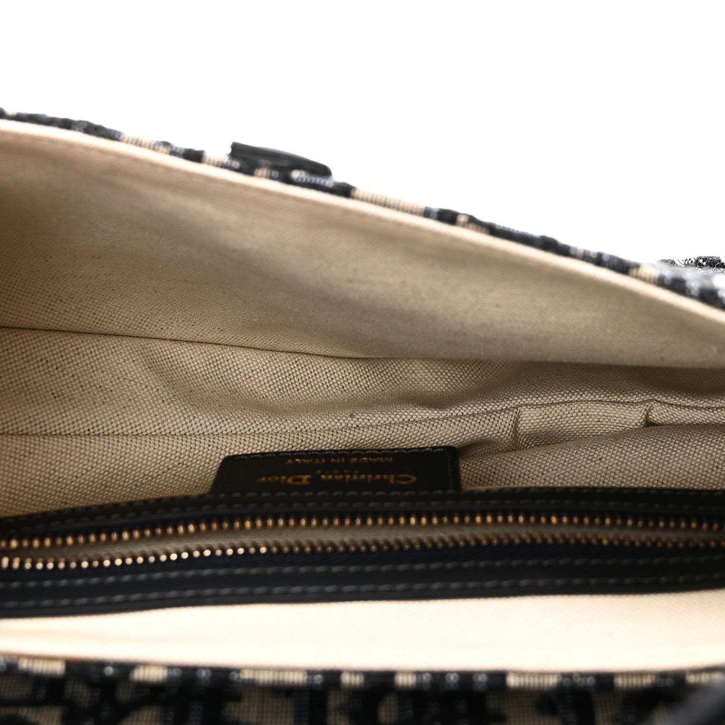 Oblique Saddle Bag Blue