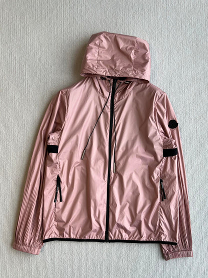 Moncle 25 Sun-Proof and Windproof Jacket Flesh Pink Nylon 269693