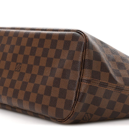 Damier Ebene Neo Neverfull MM Rose Ballerine