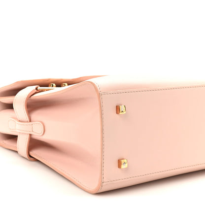 Calfskin MM Tempete Satchel Light Pink
