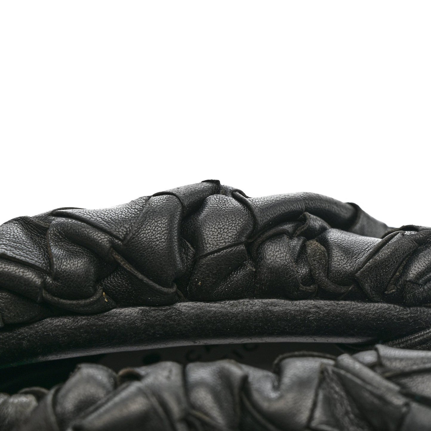 Nappa Intrecciato The Mini Pouch Black