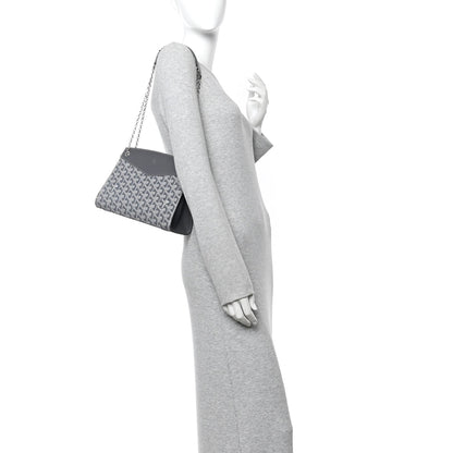 Goyardine Rouette Structure PM Grey