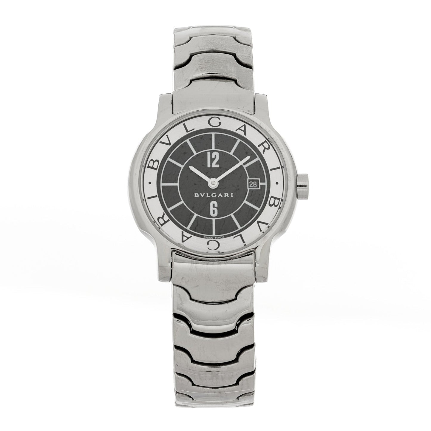 Stainless Steel 29mm Solotempo Quartz Watch Black